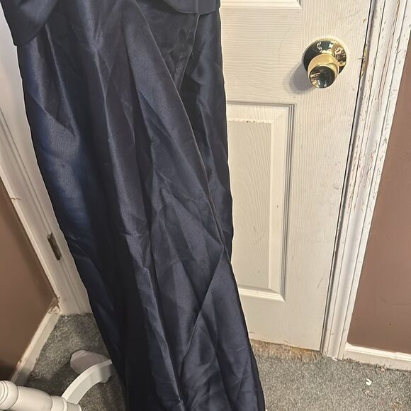 Alfred Sung OneShoulder Satin Twill Maxi Dress NWOT size 14 - Picture 8 of 8